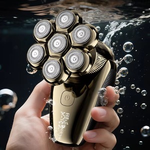 CITICITY 5 in 1 Led Display Screen Magnetic Rotary <b>Shaver</b> Men's IPX7 Waterproof Rechargeable Electric <b>Shaver</b> for Household - Product Image 2