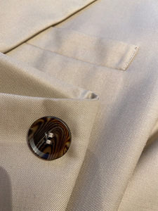 Chaqueta holgada de sarga de gran tamaño <span class=keywords><strong>para</strong></span> <span class=keywords><strong>mujer</strong></span>, traje de tejido elástico clásico de cuatro lados, Formal, Color sólido, <span class=keywords><strong>2021</strong></span> - Product Image 5