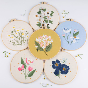 Embroidery Kit for Beginners, Starter Craft Cross Stitch Kit Embroidery Beginner Custom Embroidery Kit
