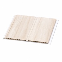 Panneau de plafond en PVC imperméable à l'eau, imitation bois, pour restaurant, bureau, plafond intérieur