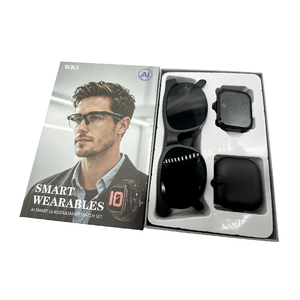 High Quality WK5 AI Audio <b>Glasses</b> and Fitness Smart Watch Support BT Heart Rate Sleep Monitoring Hands Free Calls Outdoor Sports - Product Image 3