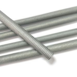 Hot-Dip Galvanized Fully Threaded Rod Metric Carbon Steel Grade B Right Hand Threaded Rod For Ceiling Applications - Product Image 1