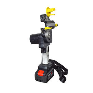 Máquina envolvedora de cinta portátil de mano y de escritorio con batería con polea síncrona para 10 cintas de 25mm de ancho - Product Image 2