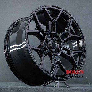 Cerchi ruota <span class=keywords><strong>auto</strong></span> nero lucido 17 18 19 20 21 22 23 24 pollici ruote forgiate per Land Rover Ford GMC Chevrolet Mustang <span class=keywords><strong>maserati</strong></span> <span class=keywords><strong>auto</strong></span> - Product Image 2