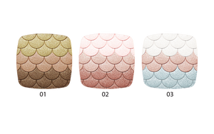 แป้งไฮไลท์เนื้อมินเนอรัลแบบอัดแข็ง สี 02 สำหรับไฮไลท์ สร้างเงา และเพิ่มความเปล่งประกายให้ใบหน้า - Product Image 4