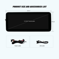 Pantalla para Auto LINUX de 12.3 Pulgadas para Audi A4 B8 A5 S5 2009-2016, CarPlay Inalámbrico, Android Auto, Navegación GPS, Radio Multimedia Táctil
