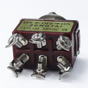 Ağır 12mm Flick geçiş anahtarı 4Pins 6Pins 2/3 Terminal anahtarları ile kolay açma işlemi - Product Image 5