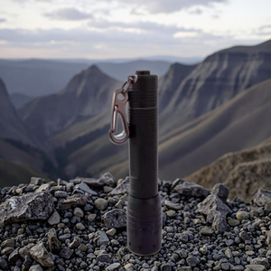 Kích thước nhỏ nhẹ màu đen hợp kim nhôm Đèn pin kiểm tra đuôi nút Zoomable Đèn pin ngọn đuốc - Product Image 6