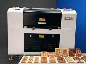 New 6040 CO2 <b>Laser</b> Engraving and Cutting Machine Ruida 60W Gift Customization for Acrylic Rubber Wood Plastic Paper Leather - Product Image 3