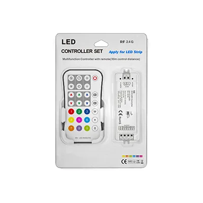 Skydance Hot Sales R9 + V3 2.4G Rgb Rf Draadloze Ontvanger DC12-24V Led Dimmers Controller En Afstandsbediening Kit Voor 144W/288W