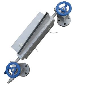 סין מייצרת צינור קוורץ B49H מד מפלס מים בשני צבעים מד מפלס זכוכית כפול צבעוני לדוד - Product Image 1