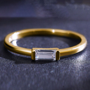 Thiết kế lớp không xỉn Nhẫn Cubic Zirconia nhẫn đồ trang sức phụ nữ 925 sterling Silver Designer Nhẫn đơn giản cho cô gái - Product Image 5