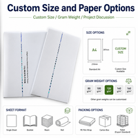 Papier en pâte de coton biodégradable et écologique avec fil de sécurité bleu personnalisé pour certificats, documents, bons de réduction, anti-contrefaçon