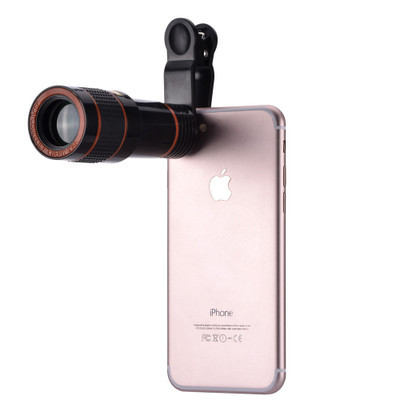 8X 12X Optical Zoom Telescope Camera Lens No Dark Corners Mobile Phone Telescope