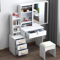 Coiffeuse Miroir Populaire, Ensemble Coiffeuse Miroir Avec Tabouret