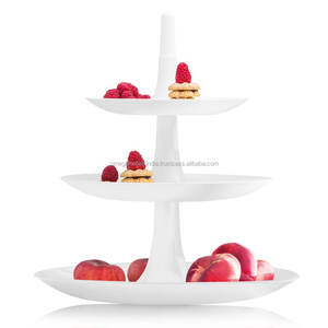 Support à gâteau de luxe à 3 étages pour mariage, support à gâteau à 3 étages pour anniversaire et mariage, fabricant - Product Image 5
