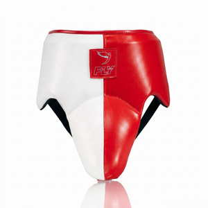 Protège-entrejambe en cuir véritable de haute qualité pour l'entraînement de boxe, protection de sécurité, avec logo personnalisé, vente en gros - Product Image 3