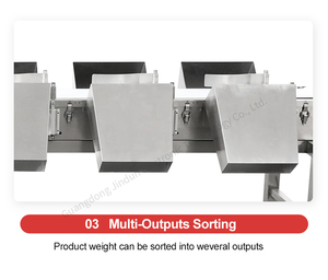 Güvenilir tedarikçi dinamik tartım altı dereceli sıralama yüksek hızlı otomatik kantar - Product Image 3