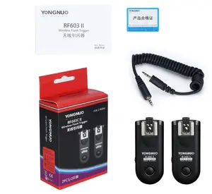 Yongnuo RF603 II RF 603 II Wireless Flash Trigger 2 Transceivers for 550D,500D 450D,400D,350D,300D,100D