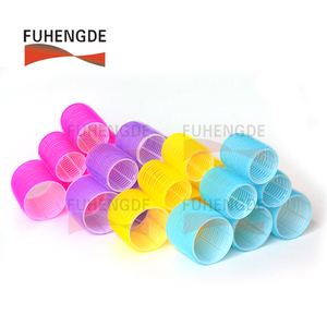 Milieuvriendelijke 100% Nylon Tape Haarkrulspelden Rollers Met Elastiek Voor Haarstyling - Product Image 4