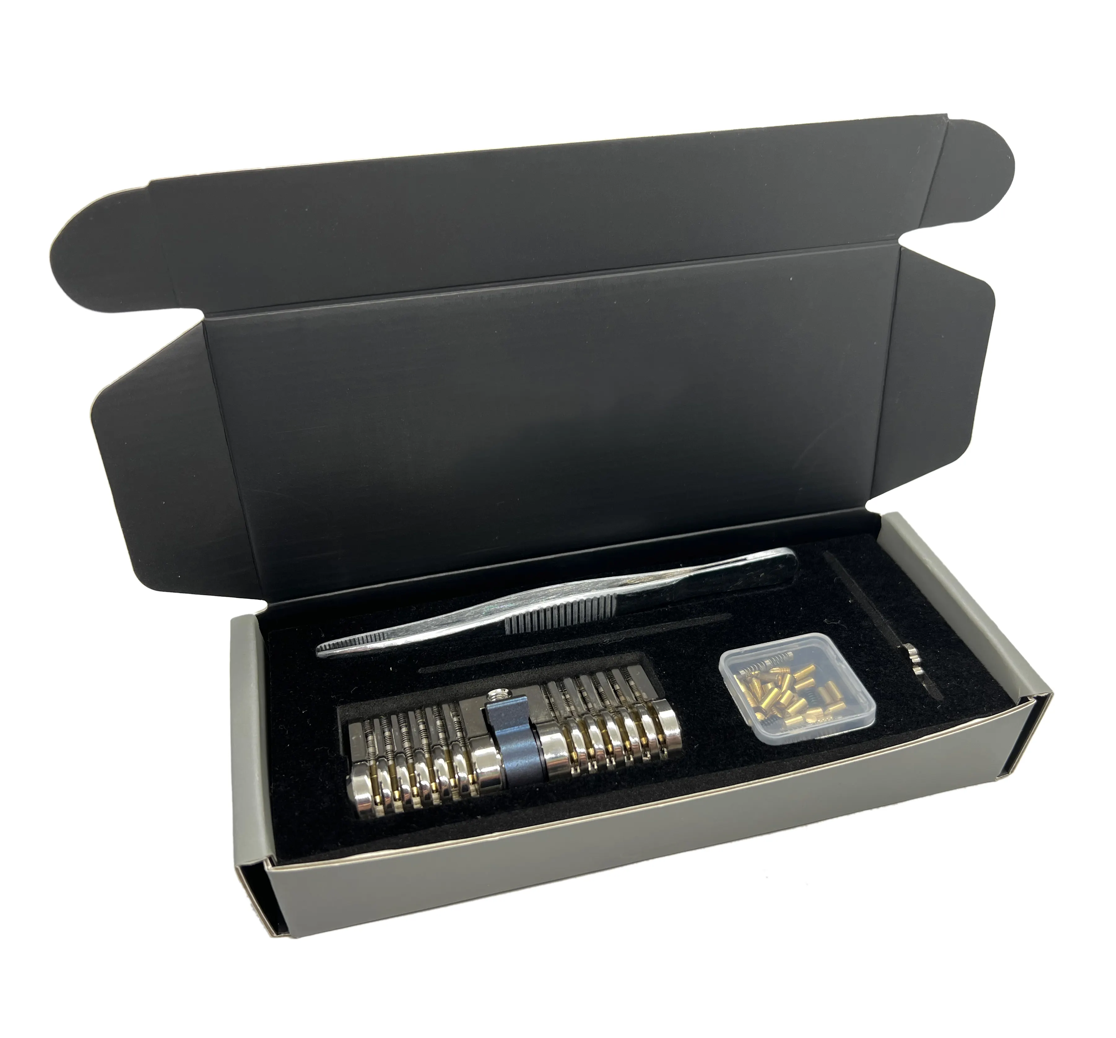 Practice Locksmith Tools Pick Training Lock Cylinder Gift Box Set