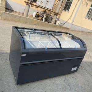 Congélateur horizontal en vente chaude -23 ou 0~10 degrés Congélateur profond pour viande congelée de supermarché - Product Image 3