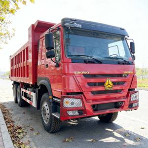Truk Tipper HOWO 371 Bekas 12 Roda, Truk Dump Bekas di Cina 15 Ton, Mesin Diesel - Product Image 1
