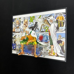 Silvers <span class=keywords><strong>Rayleigh</strong></span> 3D Shadow Box Cadre Résine Figure Bande Dessinée Panneau Toile de Fond Premium Mur Affichage Collection Décor Cadeau - Product Image 3