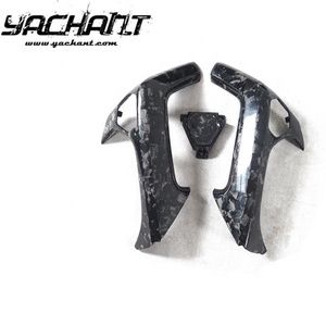 Kit de garnitures intérieures en carbone forgé sec 2014-2019 Huracan LP610-<span class=keywords><strong>4</strong></span> et LP580-2 LHD Remplacement de la poignée de porte intérieure - Product Image 1