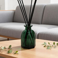 Vente en gros bouteille en verre diffuseur de luxe parfum d'intérieur diffuseur roseau bouteille en verre transparente vide bouteilles d'arôme avec bouchon