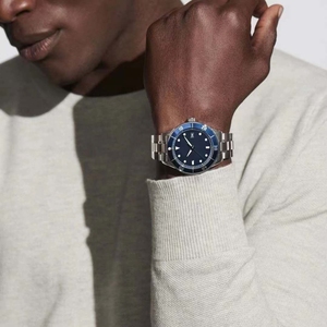 ODM Custom Luxury 100M Reloj azul resistente al agua Automático para hombres Relojes de pulsera súper luminosos Reloj mecánico con puntero - Product Image 5