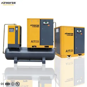 Airhorse công nghiệp 1.0 m3/min trục vít Máy nén khí de AR 220V 60Hz Single phase ROTARY Vít Máy nén khí