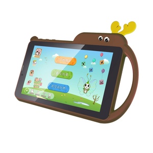 แท็บเล็ตเด็กราคาประหยัด รองรับ 3G WCDMA สำหรับเด็ก พร้อมแอปพลิเคชันการเรียนรู้และการศึกษา  พร้อมเคสกันกระแทก  รองรับ WiFi  ลายการ์ตูน - Product Image 6