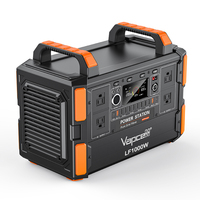 Station d'alimentation VapCell T11 1200W Générateur solaire portable PLB LifePO4 3.2v 7s3p 1008Wh 315000mah Batterie pour éclairage extérieur