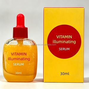 Suero Iluminador con Vitamina C, Niacinamida al 4%, Aloe <span class=keywords><strong>Vera</strong></span> y Ácido Hialurónico - Antienvejecimiento, para Manchas Oscuras y Tono Desigual, 30 ml, Facial - Product Image 2