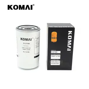 Spin Pada Aliran Penuh Suku Cadang Asli Lube Oil Filter 15607-2190 untuk Excavator Diesel Pump O-2190