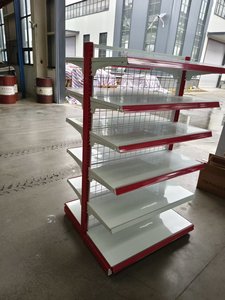 Étagères de présentation pour supermarchés sur mesure à 6 niveaux, étagères à simple face, capacité de 60 à 100 kg - Product Image 3