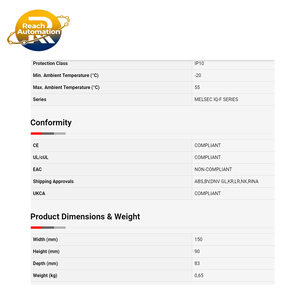FX5U-32MT-ESS 一体化 PLC 控制器 电源 CPU I/O 适用于三菱工业控制 PLC 编程 Modbus - Product Image 5