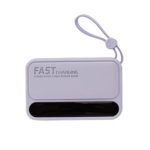 2025 nouveau HT-DX242 PD 22.5W charge rapide tout nouveau chargeur <span class=keywords><strong>Super</strong></span> rapide câbles intégrés Portable 10000mAh personnalisé Power BankTorch - Product Image 3