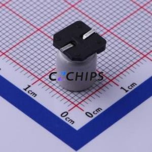 Condensador Electrolítico de Aluminio SMD UUD1A471MNL1GS, D8xL10mm 470uF 20% 10V 450mA-100kHz - Product Image 2