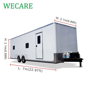 Wecare di động vẻ đẹp tóc Salon cắt tóc Trailer di động móng tay vẻ đẹp tóc Salon xe tải cửa hàng thực phẩm để bán - Product Image 2