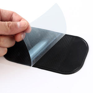 Silicone Car Dashboard Anti-Slip Pad Black Non-Slip Mat For Phone Perfume Holder Vehicle <b>Interior</b> <b>Accessory</b> - Product Image 5