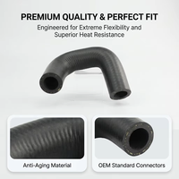 Tuyau de radiateur, tube d'eau de refroidissement 31439475, tuyau de retour du refroidisseur d'huile moteur pour Volvo S60 V70 XC90 2.5T L5, tube antigel