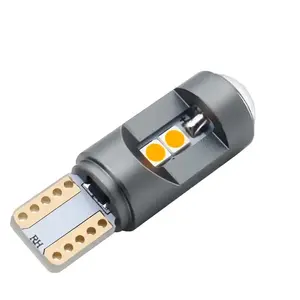 W5W lampu baca sinyal Led mobil indikator lebar T10 2SMD lampu plat nomor lampu parkir tahan panas indikator dasbor