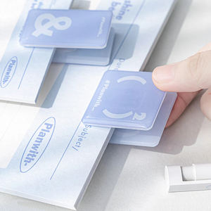 おしゃれで可愛い、面白いデザインのブックマーク クリップ – 紙製・アクリル製バインダークリップ - Product Image 2