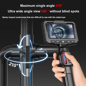 360 Derece Çift Yönlü Yönlendirme 2MP HD Endüstriyel Endoskop 3.9mm Tek Lensli IP67 5X Zoom 4.3 inç IPS Ekran LED Aydınlatma 2 - Product Image 6