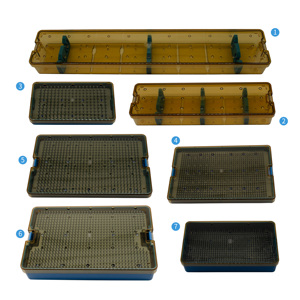 Boîte de désinfection pour endoscopes JIACHENG <span class=keywords><strong>MEDICAL</strong></span> 270 mm * 74 mm * 40 mm en polymère PPSU, réutilisable, pour usage en chirurgie générale, mobilier hospitalier - Product Image 5