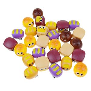 Yaratıcı gıda oyun Mini ekmek şekli geri cep araba yenilik oyuncak plastik 1:5 ölçekli - Product Image 6