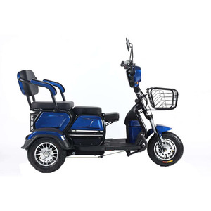 Triciclo Eléctrico <span class=keywords><strong>para</strong></span> Personas Mayores, Bicicleta Eléctrica de 3 Ruedas <span class=keywords><strong>para</strong></span> el Hogar, Triciclo Familiar con Asiento <span class=keywords><strong>para</strong></span> Bebés - Product Image 2