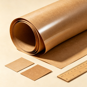 กระดาษห่ออาหารเกรดพรีเมียมเคลือบ PE กันไขมัน สำหรับแซนด์วิช - Product Image 1